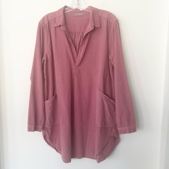 CP Shades Baby Corduroy Rose Shirt Dress M - Picture 1 of 8